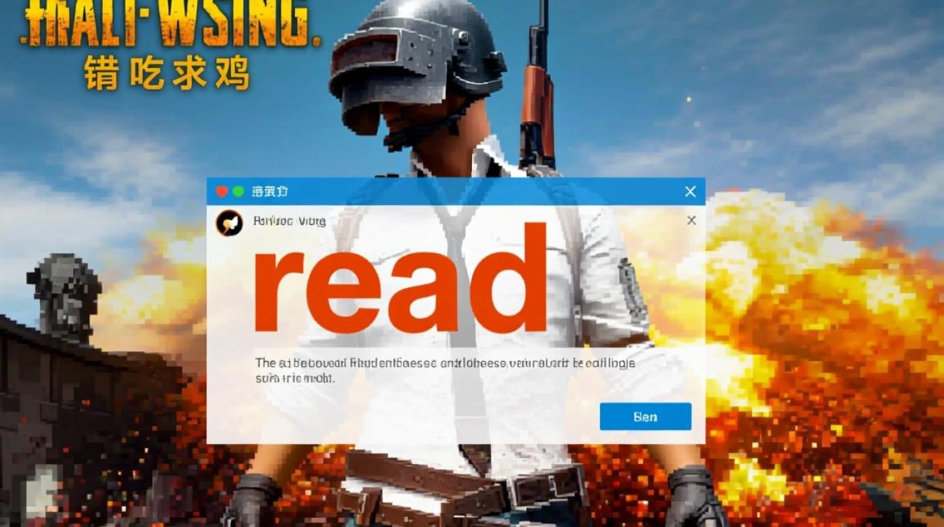 吃鸡报错read怎么办？解决方法分享！