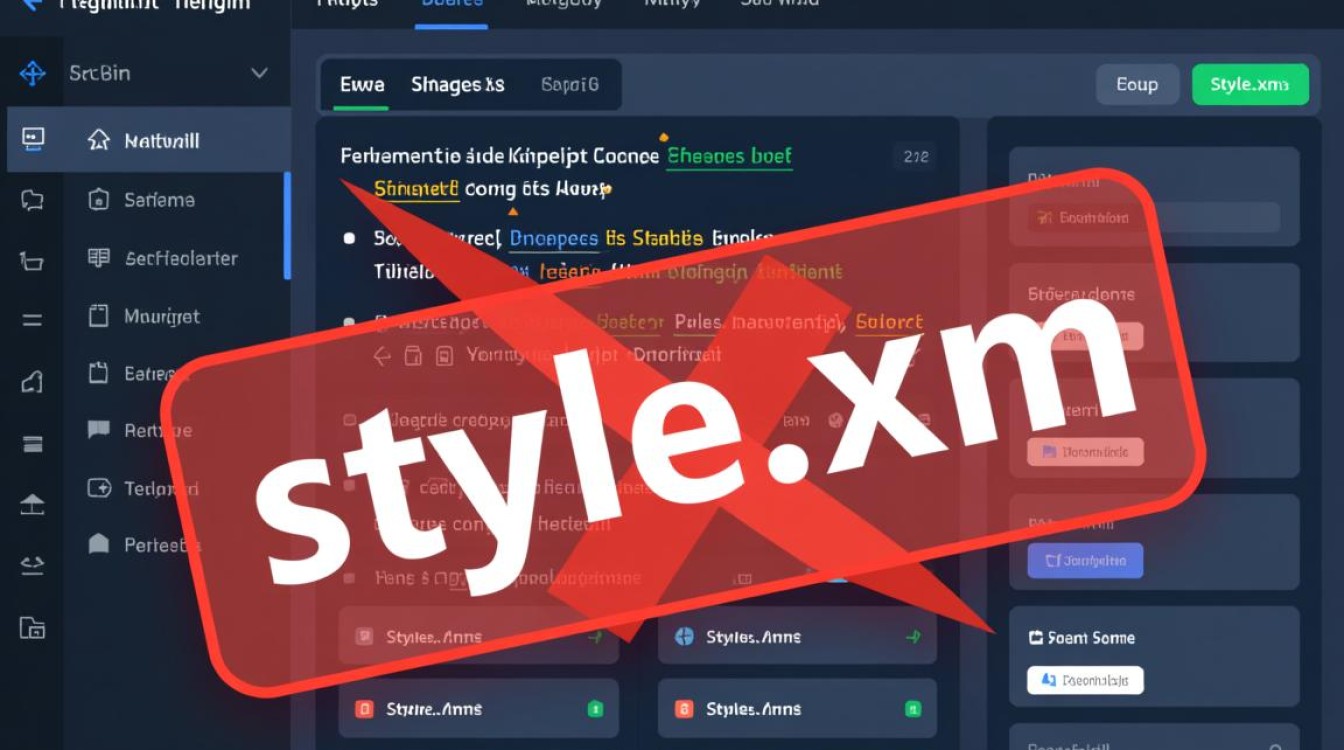 style.xm报错是什么原因导致的？