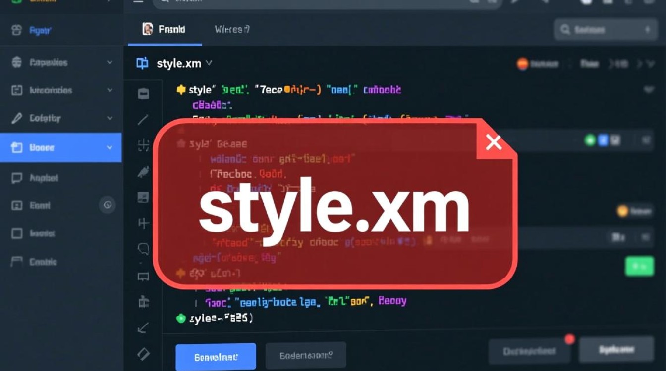 style.xm报错是什么原因导致的？