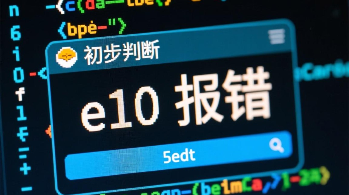 e10报错怎么办？教你快速解决e10报错问题