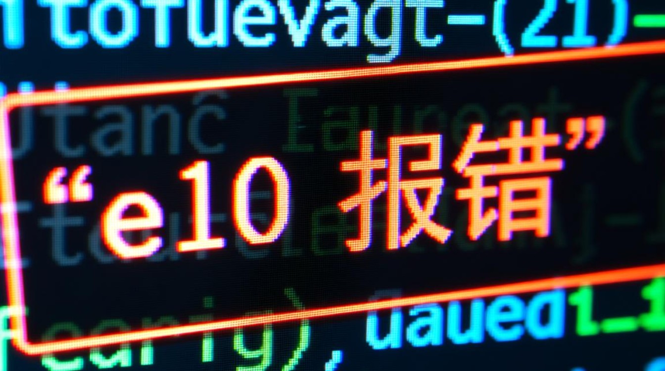 e10报错怎么办？教你快速解决e10报错问题