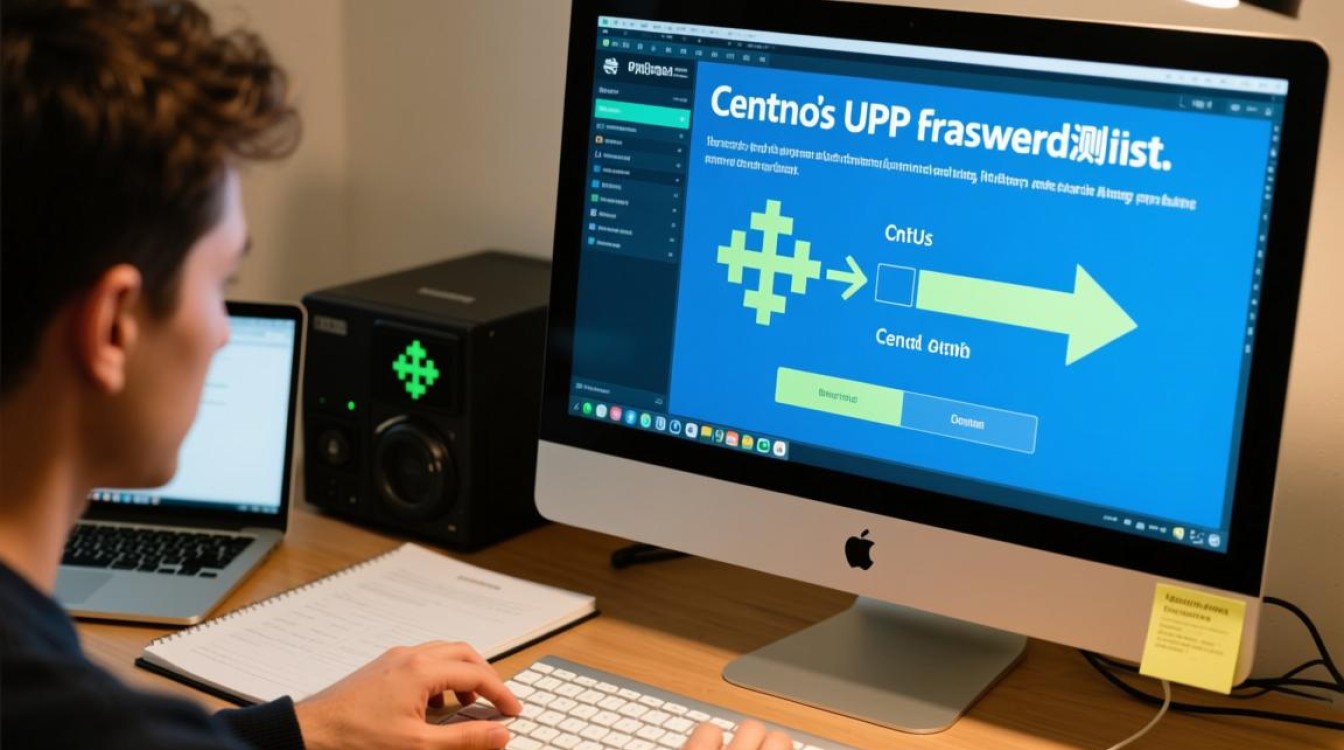CentOS如何配置UDP转发测试及验证连通性？