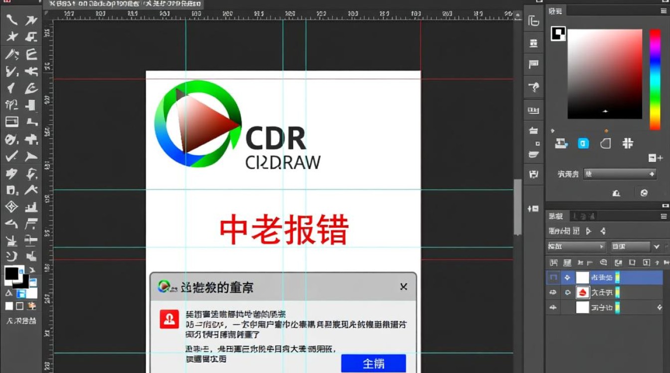 cdr中老报错怎么办？解决方法有哪些？