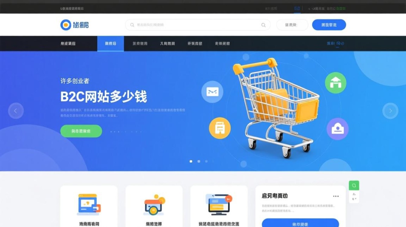 建一个B2C网站多少钱?中小型企业建站成本要多少? 建一个B2C网站多少钱?中小型企业建站成本要多少?