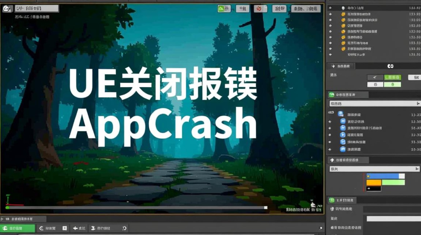 ue关闭后报错appcrash，是什么原因导致的？