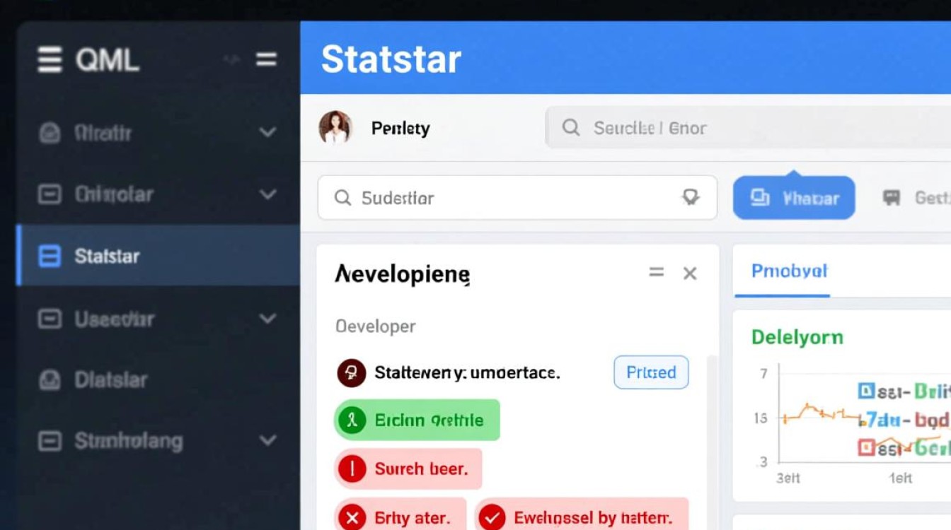 QML中statusbar报错是什么原因导致的？