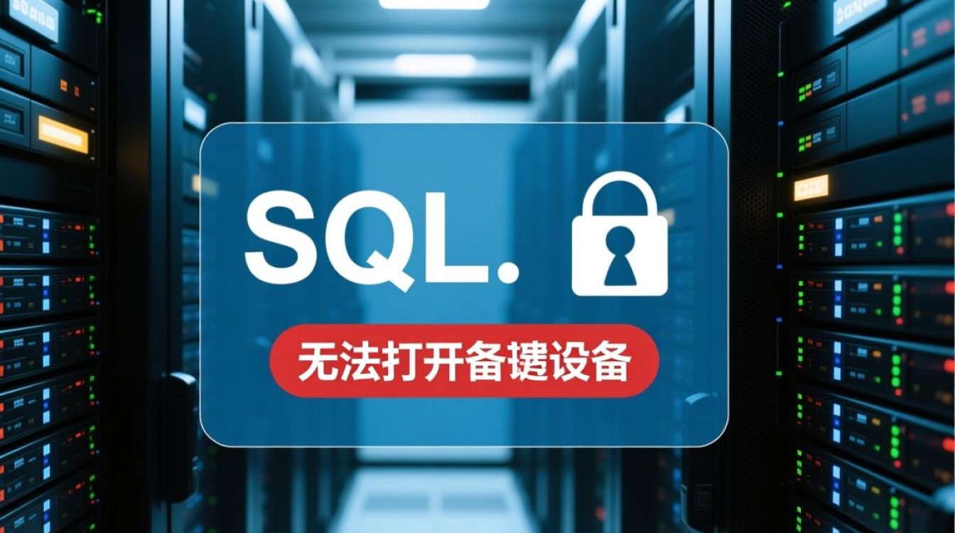 SQL备份无法打开备份设备是什么原因导致的？