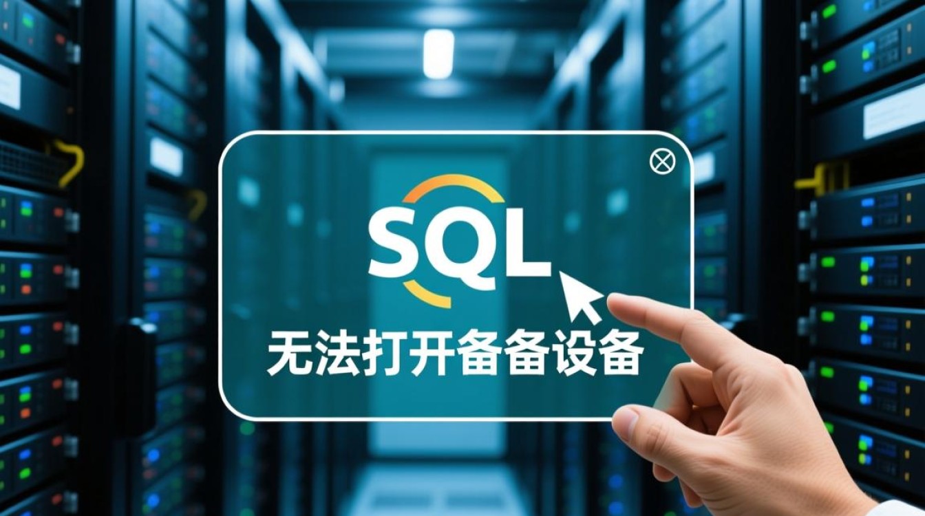 SQL备份无法打开备份设备是什么原因导致的？