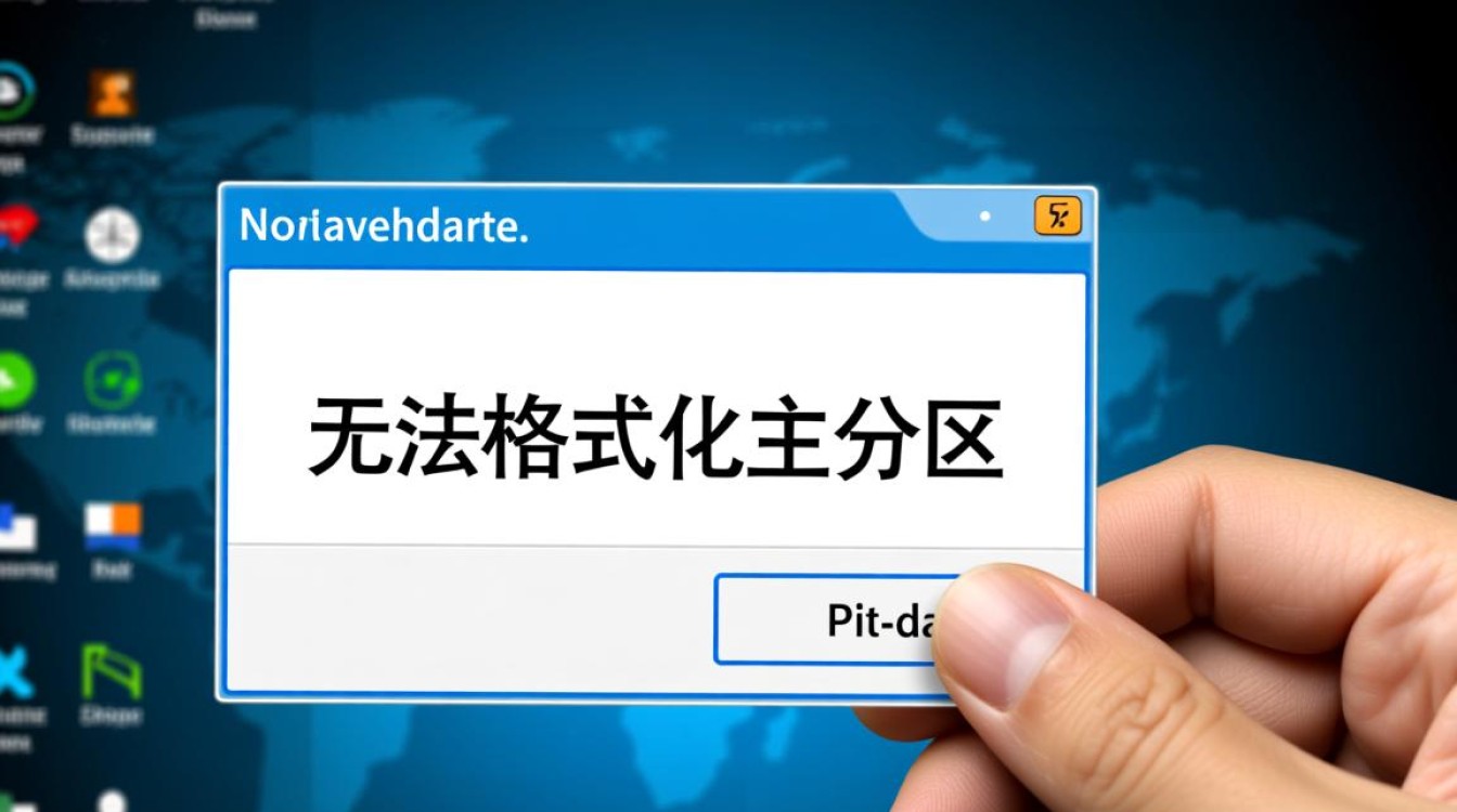 为什么无法格式化主分区？解决方法有哪些？