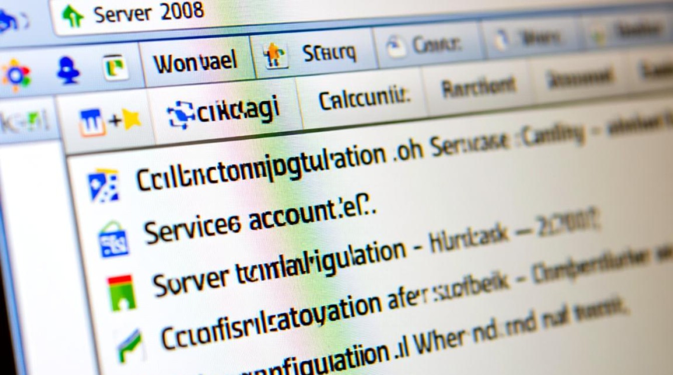 数据库2008服务账户配置错误怎么办？