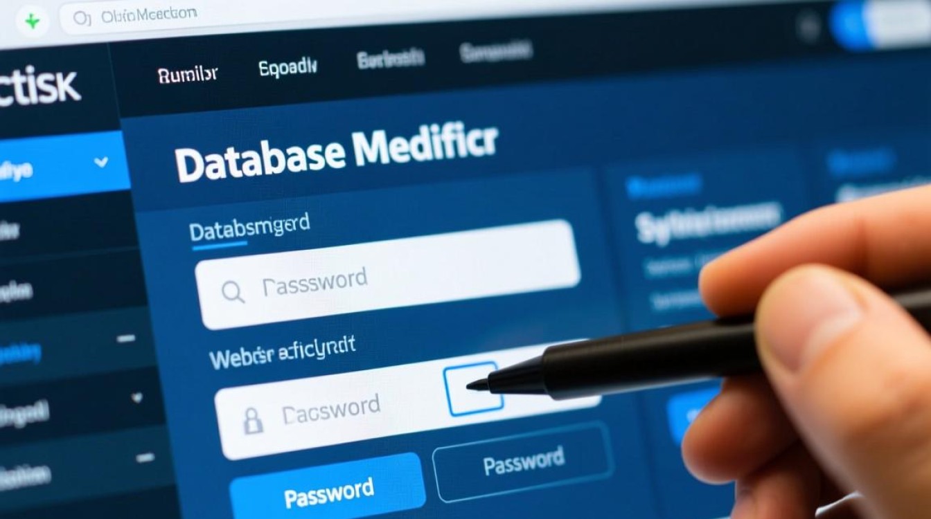 数据库修改网站后台密码的操作步骤是怎样的？