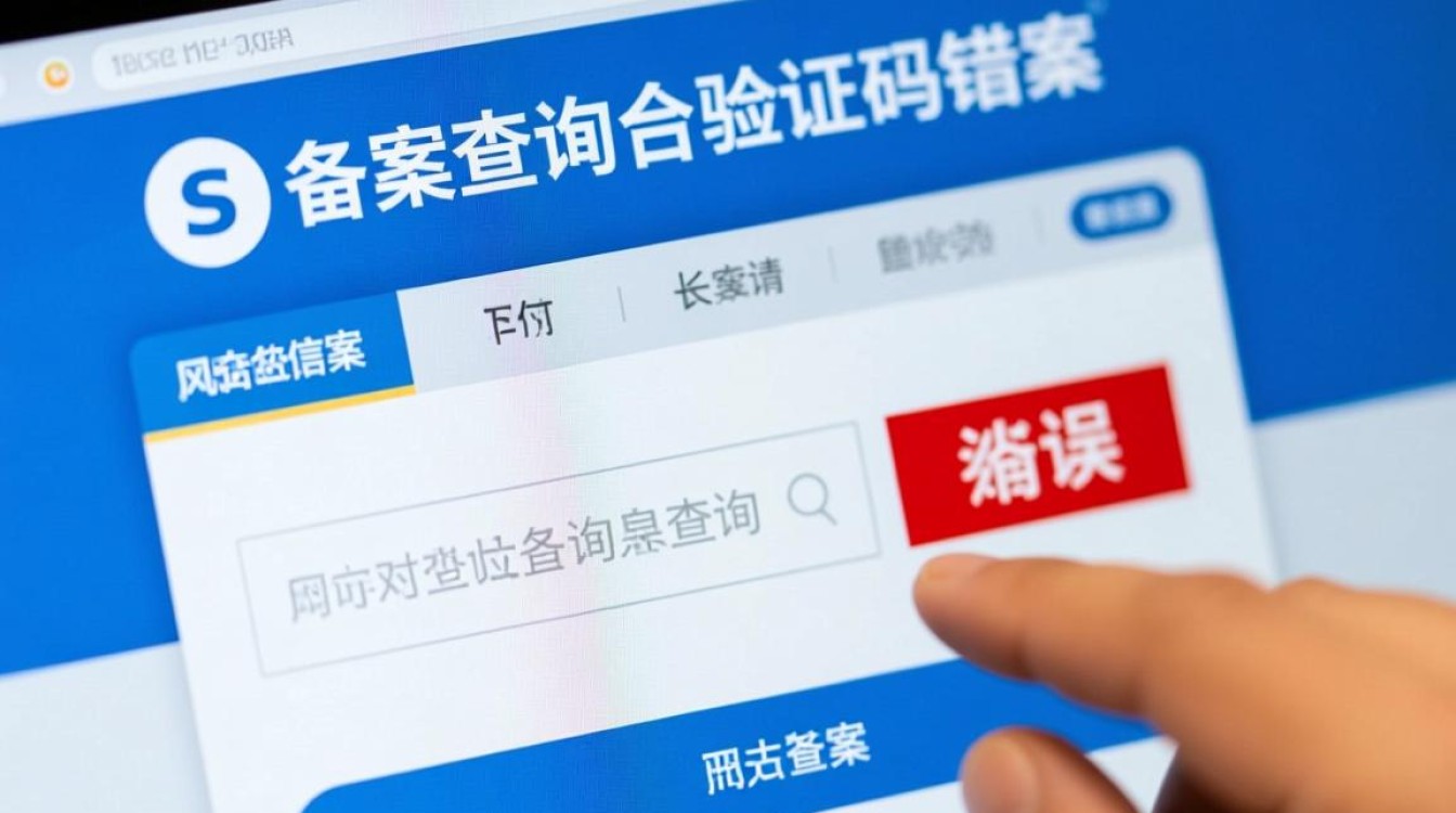 网站备案查询验证码错误怎么办？正确获取验证码的方法