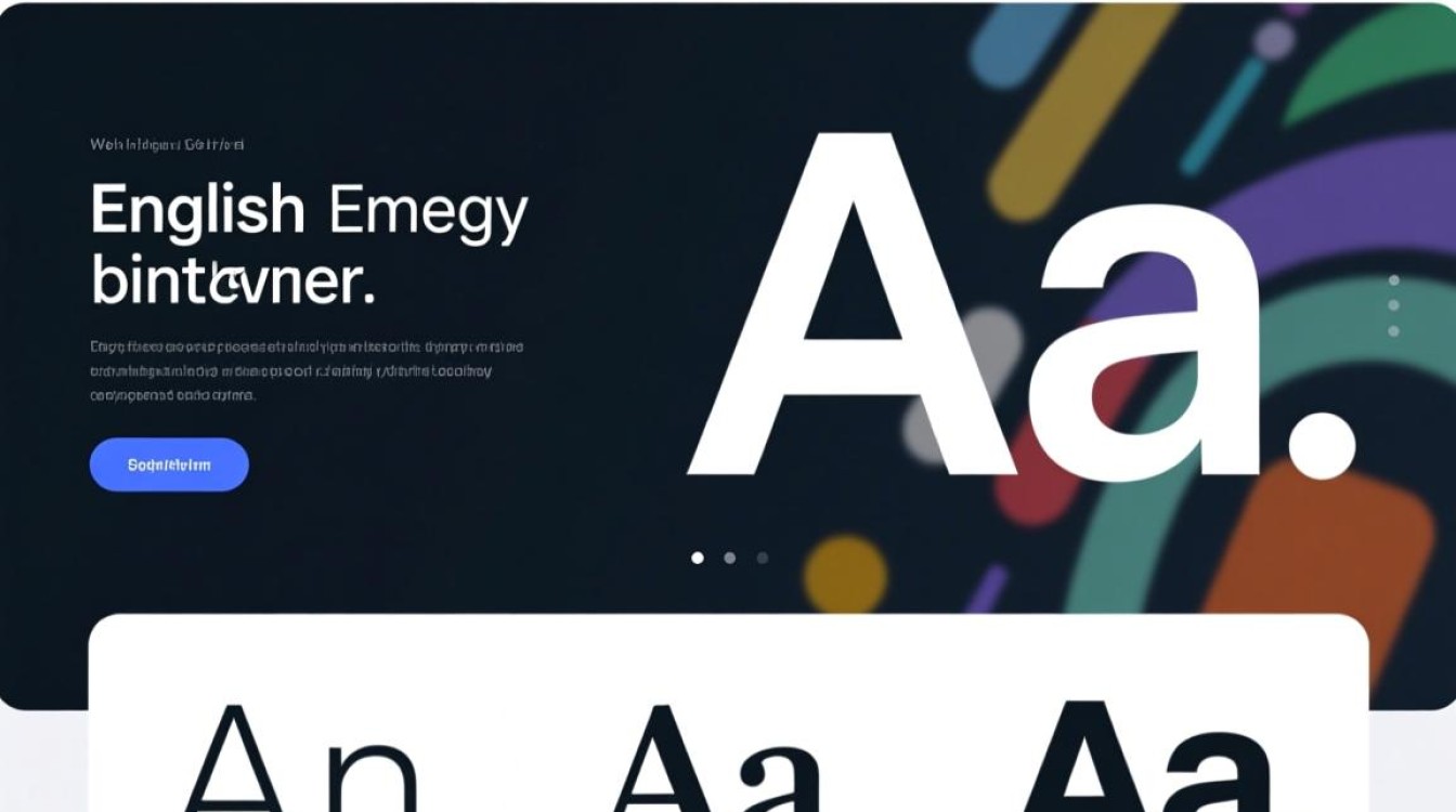 英文网站常用字体有哪些？如何选择合适字体？