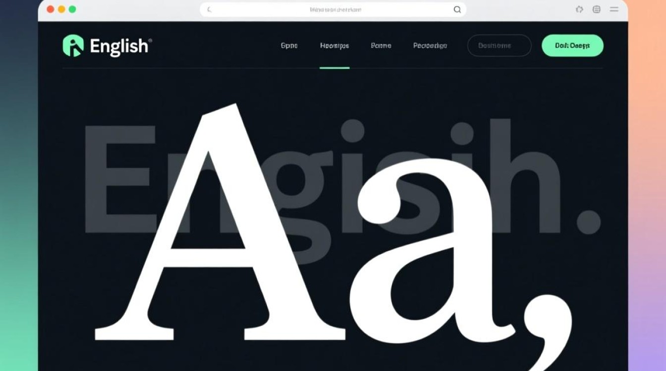 英文网站常用字体有哪些？如何选择合适字体？