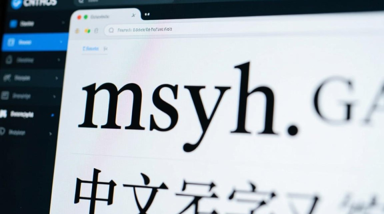 CentOS系统如何正确安装和使用msyh.ttf中文字体？