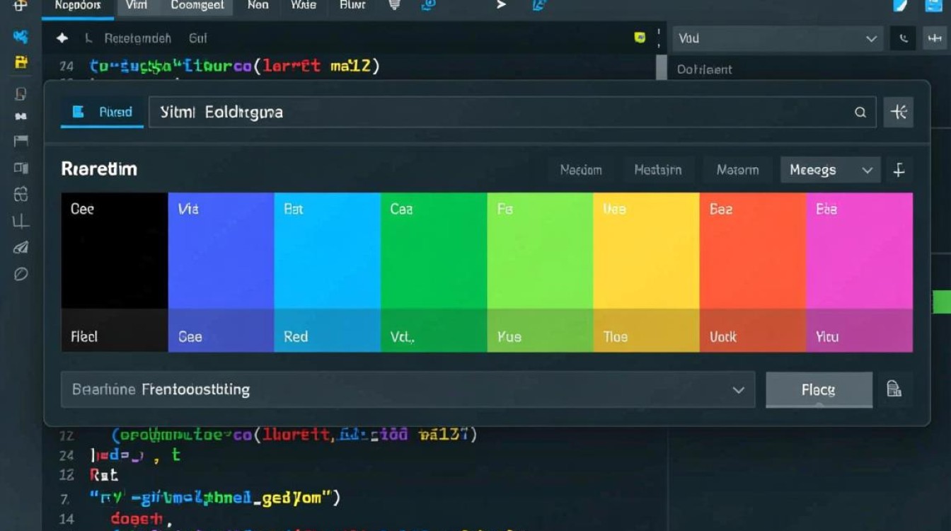 vim配色方案报错如何解决？