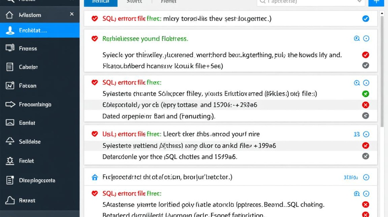 Navicat导入SQL报错怎么办？常见原因及解决方法详解