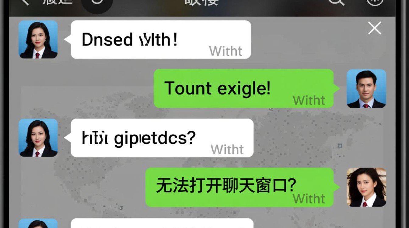 为什么我无法打开聊天窗口？