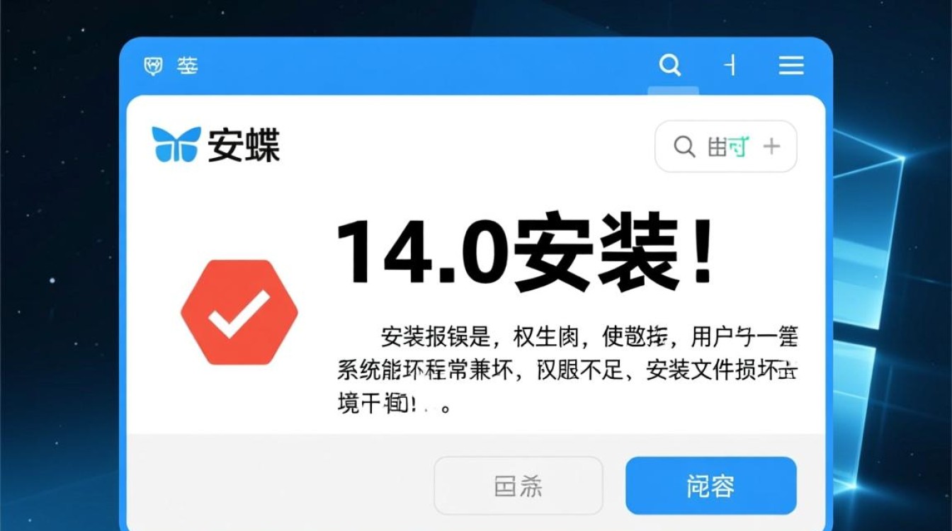 金蝶14.0安装报错怎么办？解决方法与步骤详解