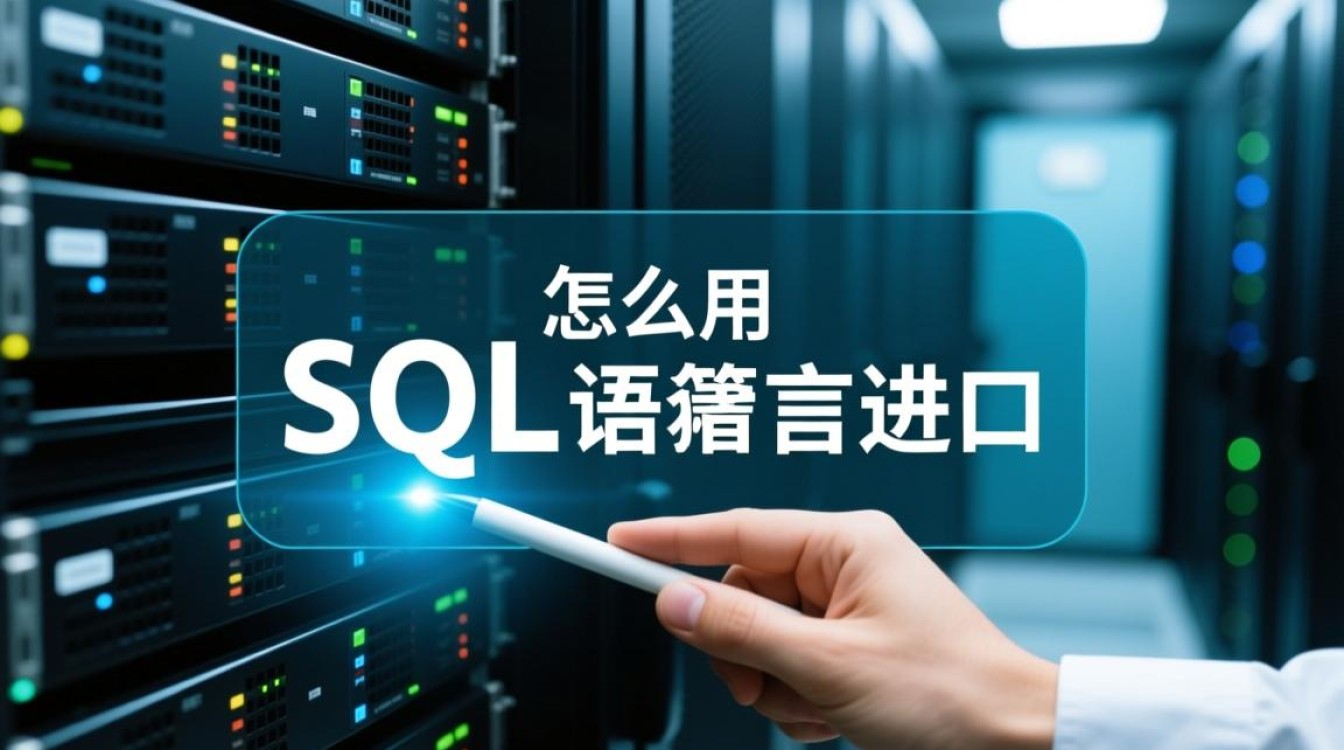 如何用SQL语言将数据导入到数据库中？