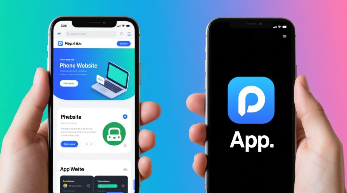 手机网站和app的区别