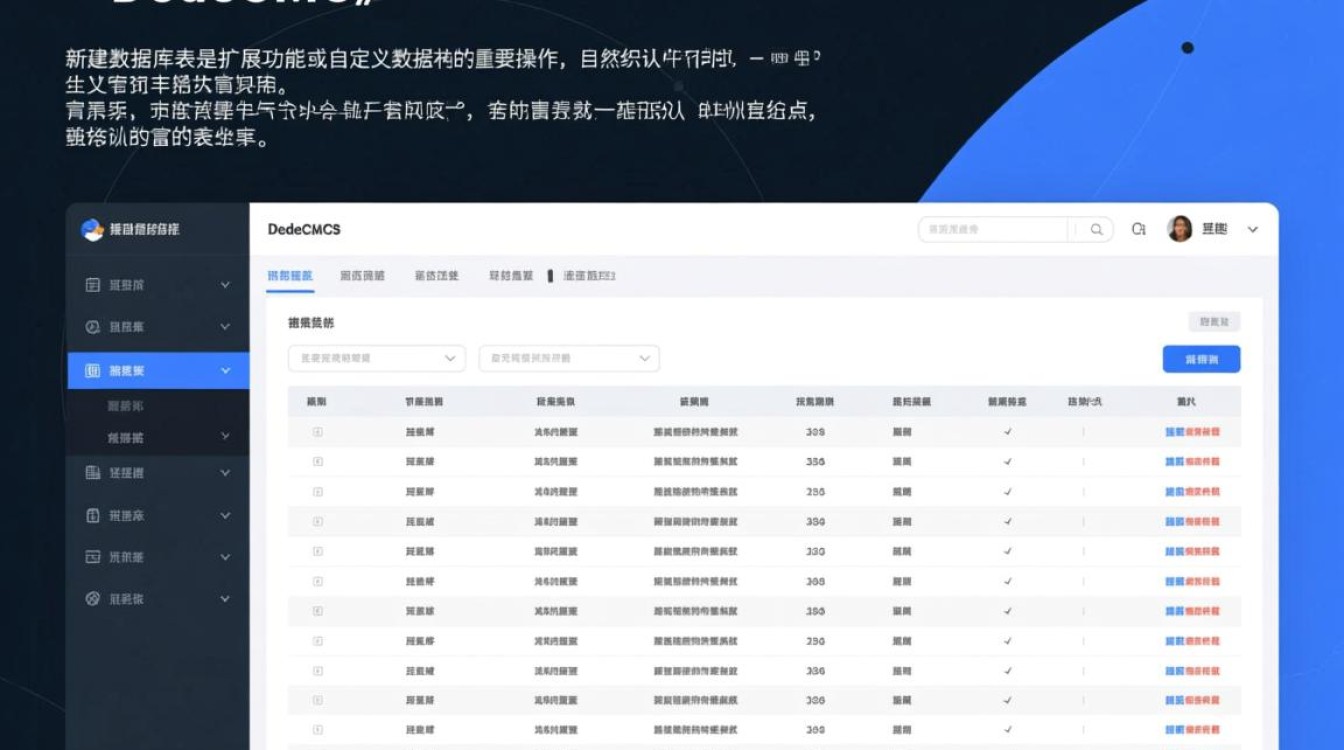 织梦如何新建数据库表？详细步骤教程