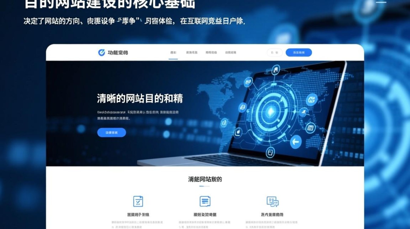 如何明确网站目的及功能定位？