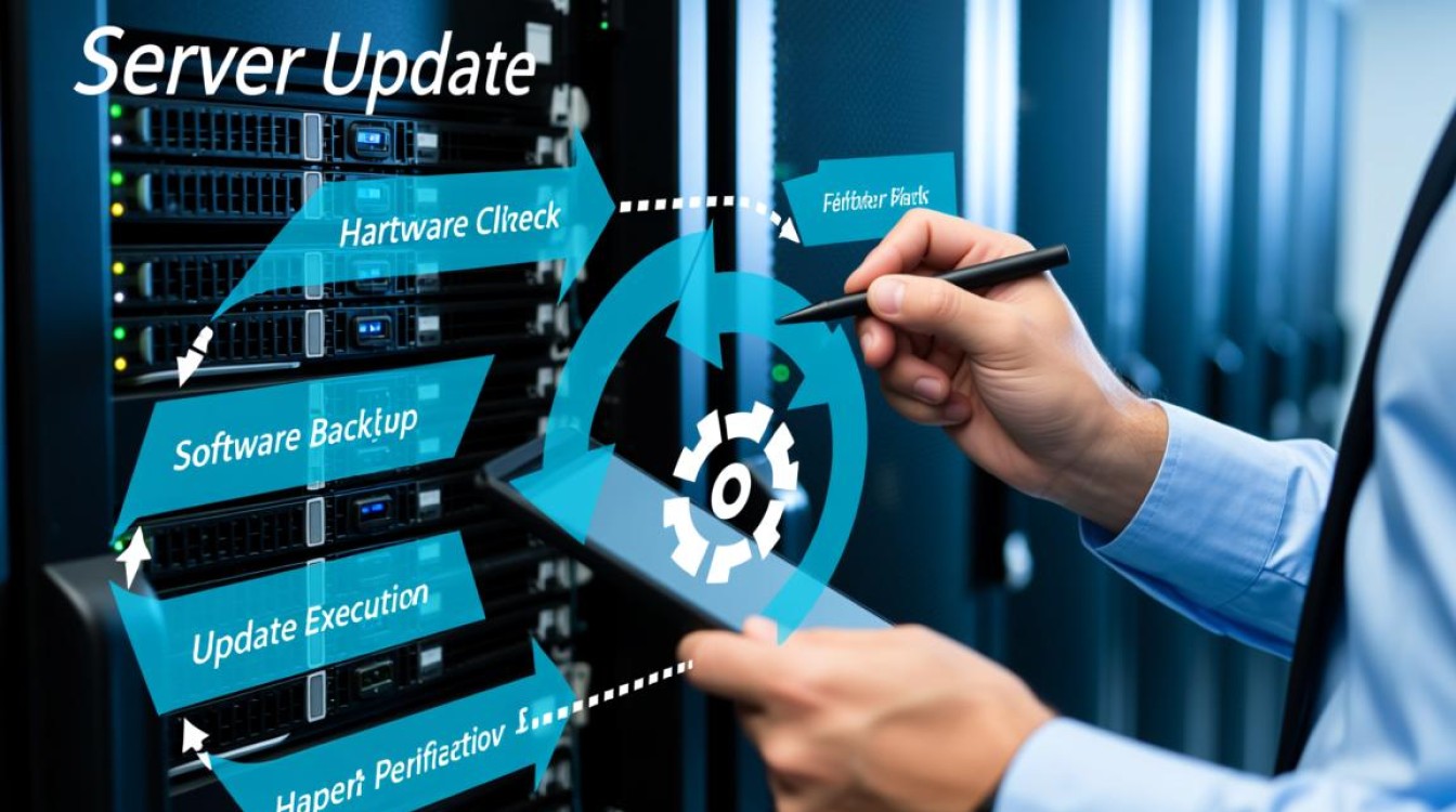 服务器更新时如何远程打开操作？