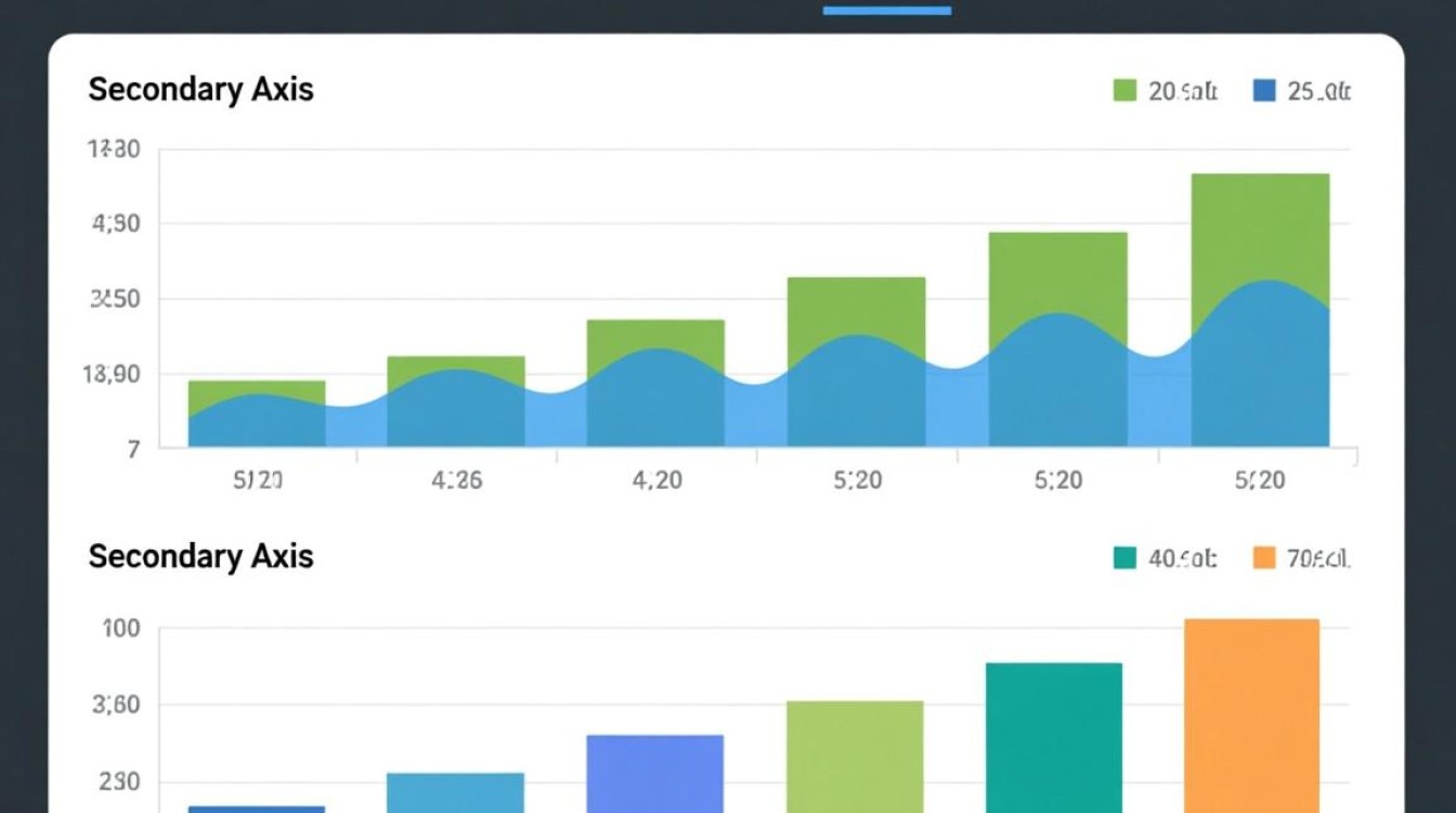 次坐标怎么添加两组不同的数据库