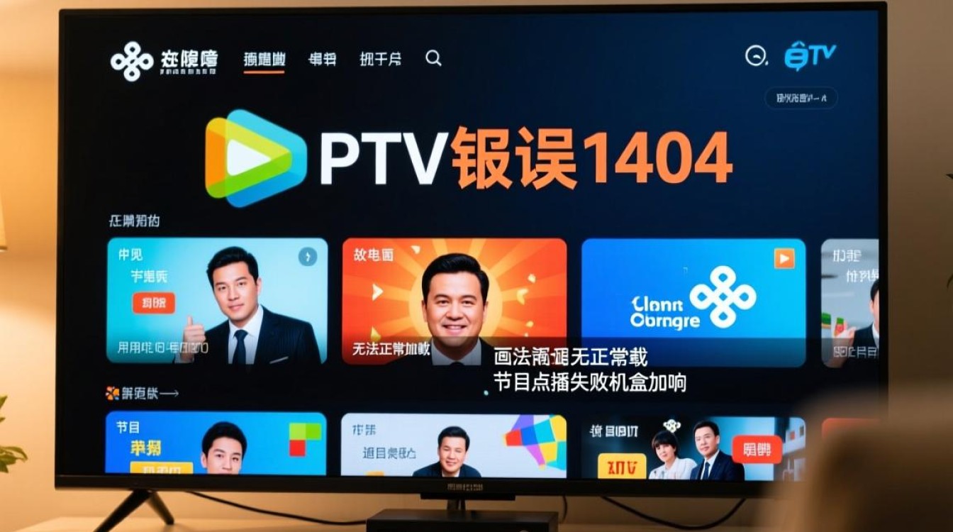 联通IPTV报错1404是什么原因？如何解决？