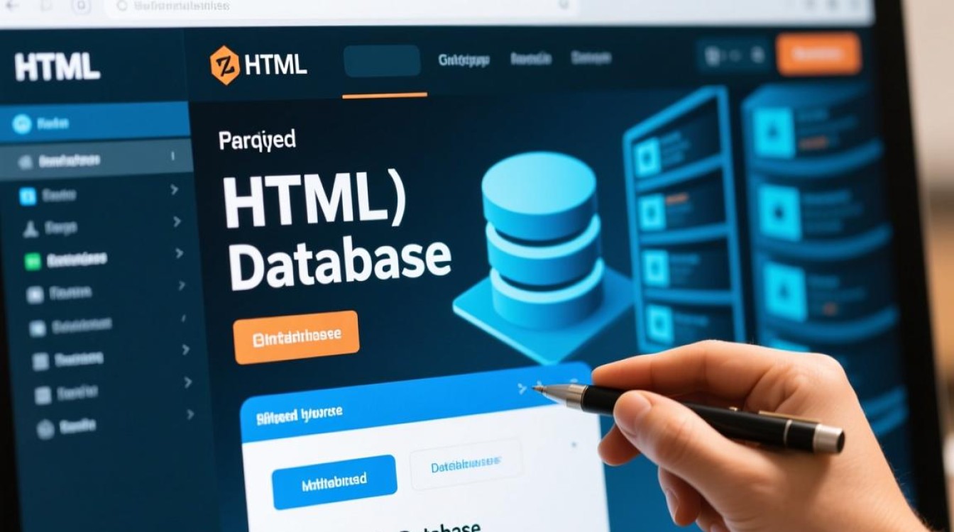 html如何连接数据库并实现数据访问？