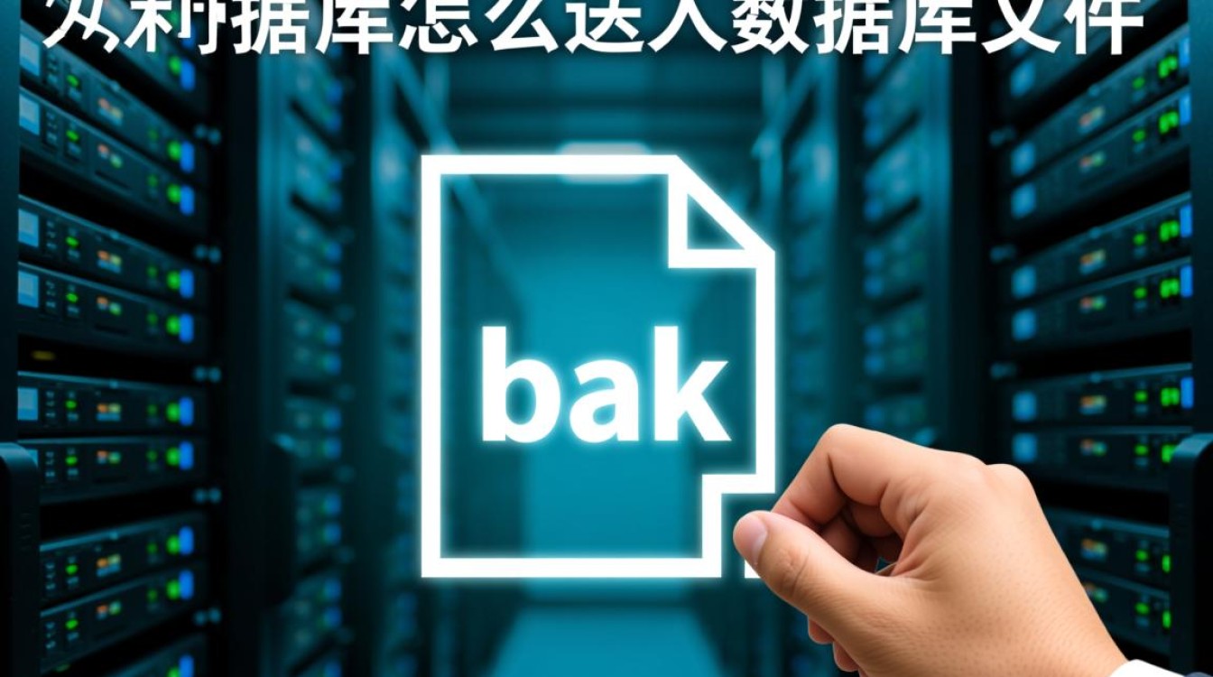 bak数据库文件怎么导入到数据库中？