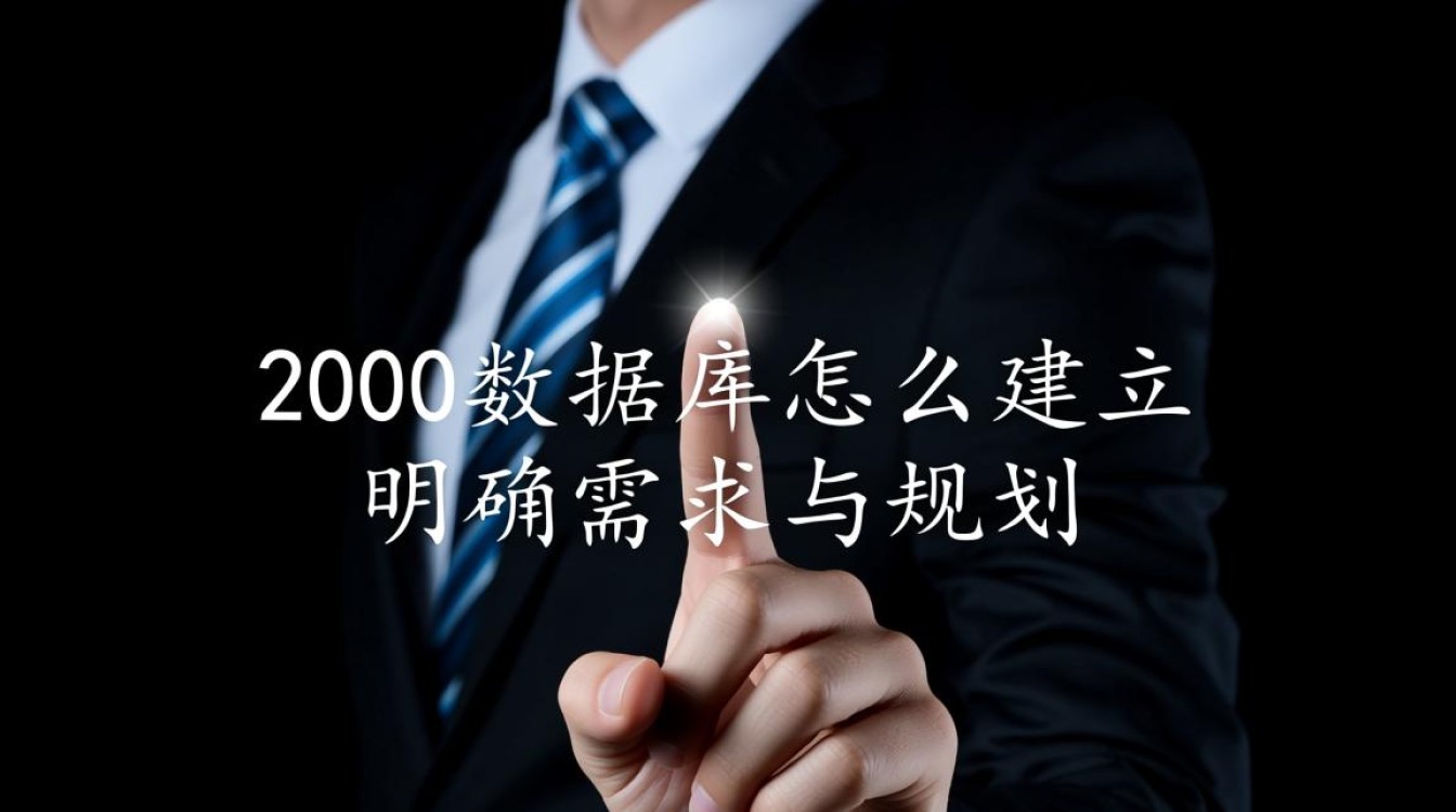 2000数据库怎么建立？新手从零开始建库的详细步骤有哪些？