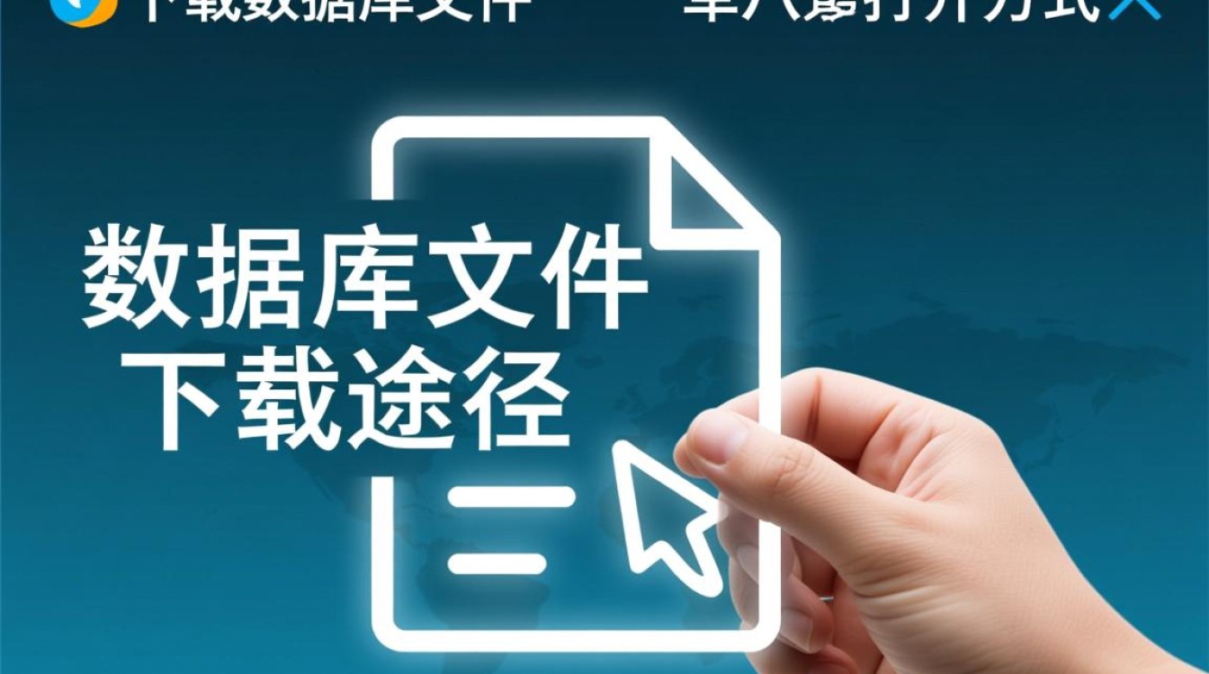 怎么下载数据库文件怎么打开方式