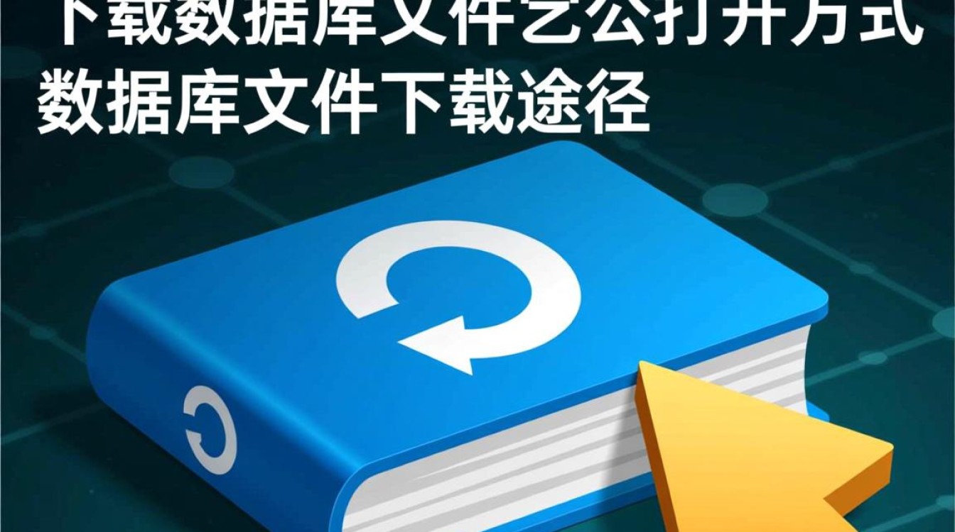 怎么下载数据库文件怎么打开方式