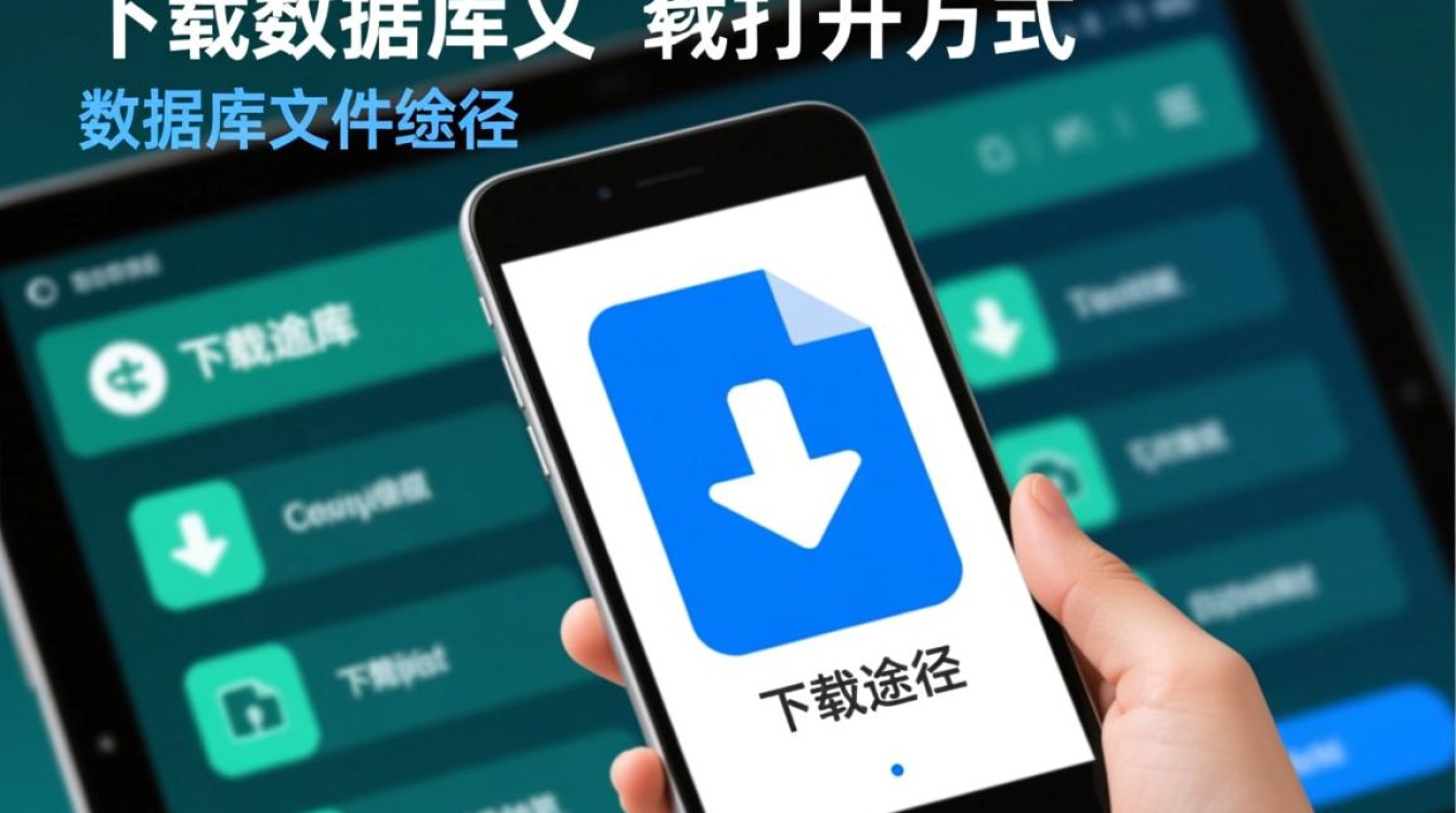 怎么下载数据库文件怎么打开方式