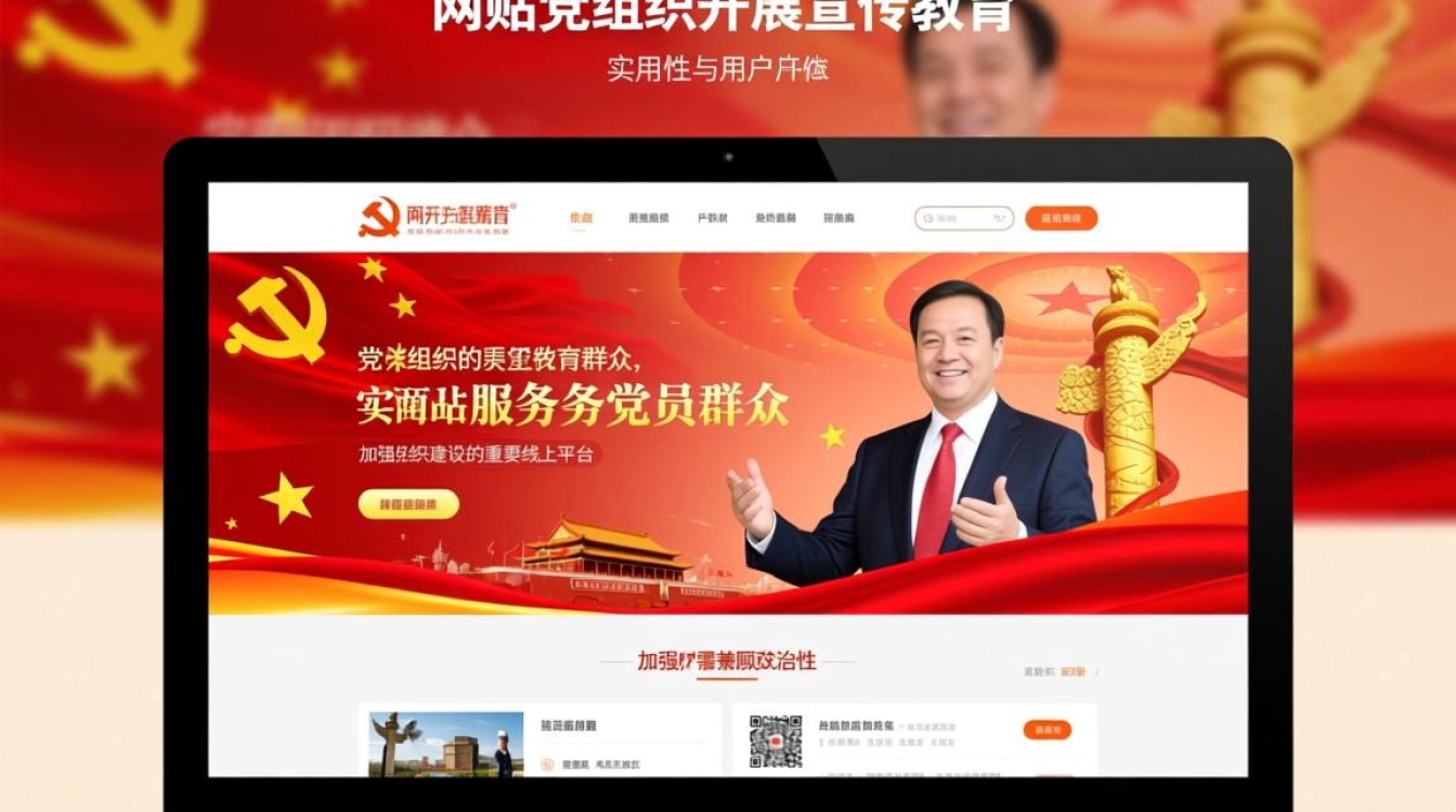 党建网站设计如何兼顾政治性与用户体验？