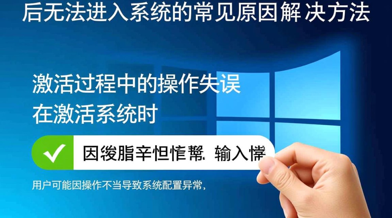 激活后无法进入系统怎么办？解决方法有哪些？