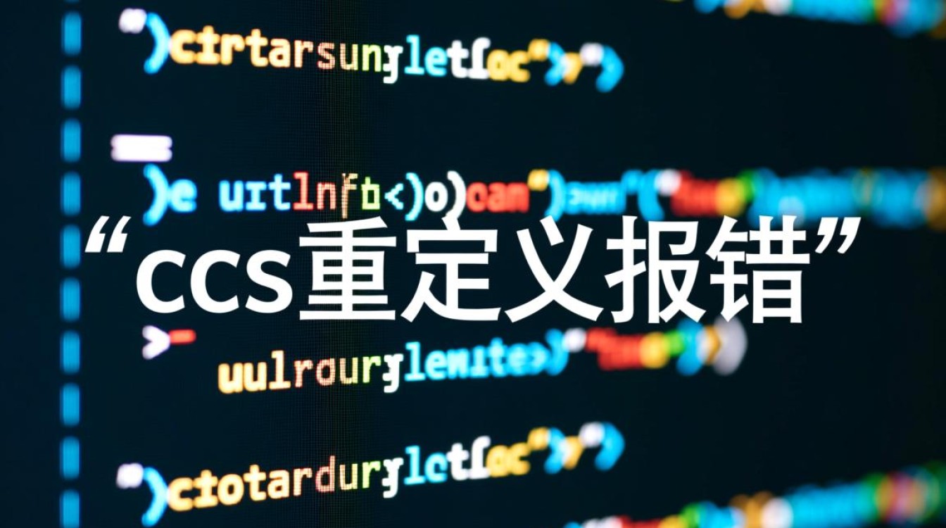 ccs重定义报错 ccs重定义报错