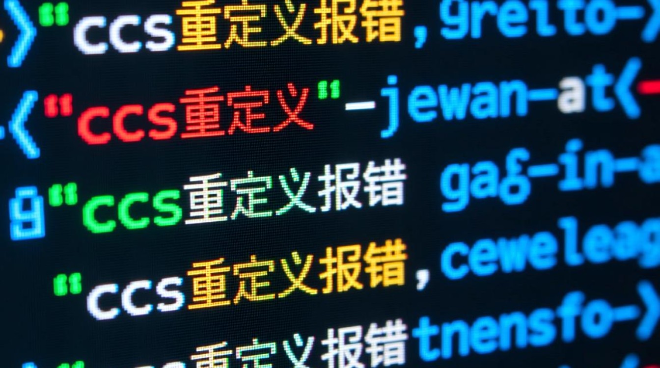 ccs重定义报错 ccs重定义报错