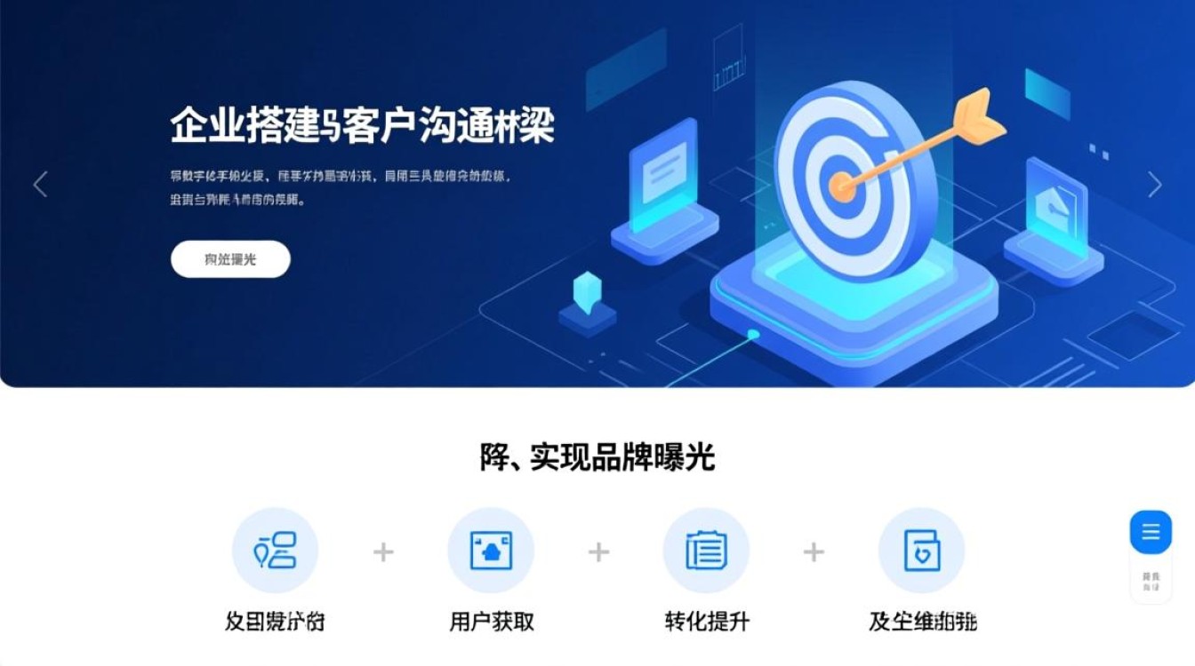 网络营销网站功能需具备哪些核心模块？