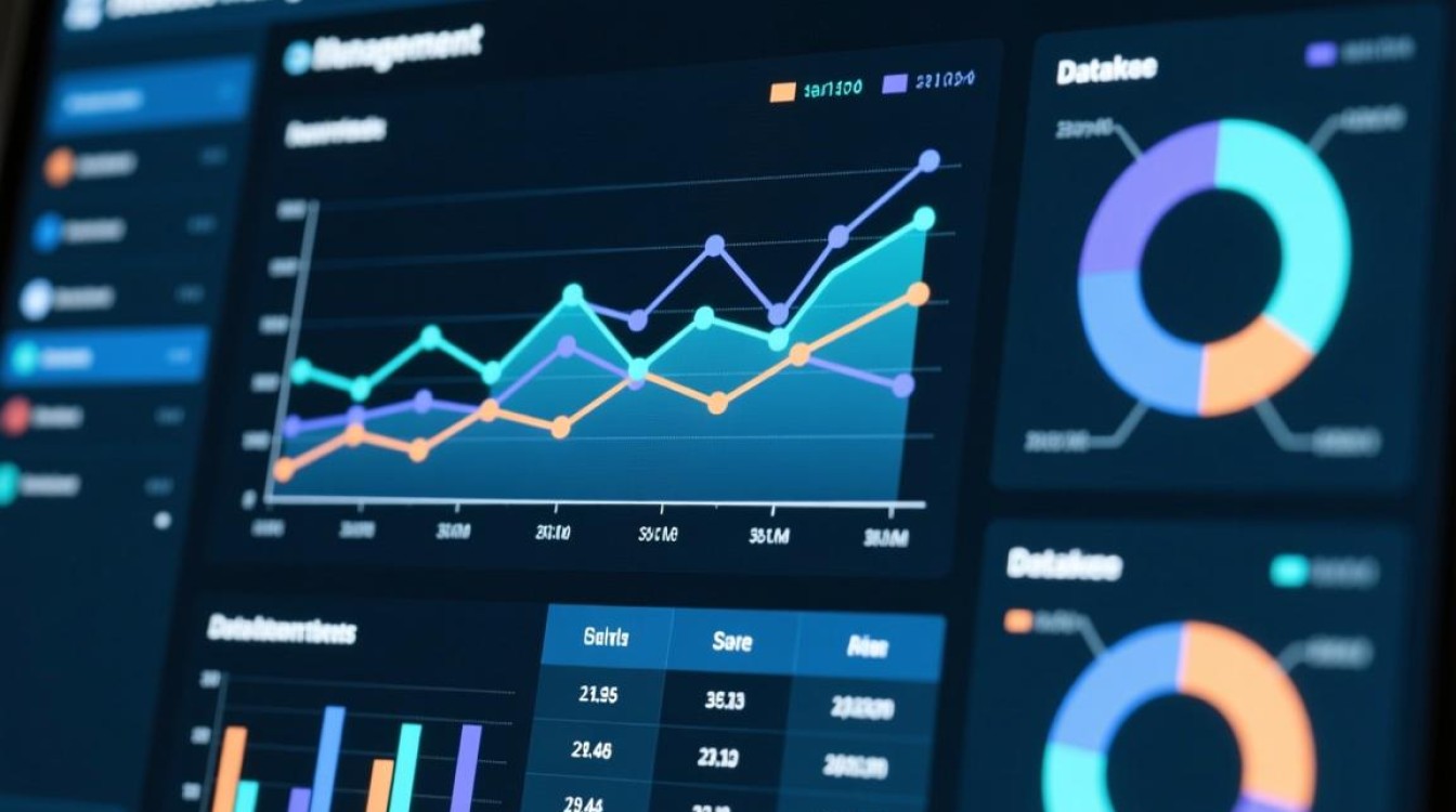 图表中怎么显示数据表格数据库