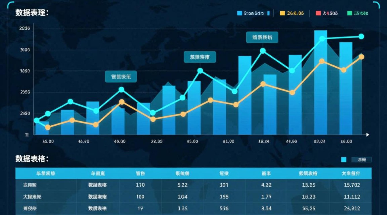 图表中怎么显示数据表格数据库