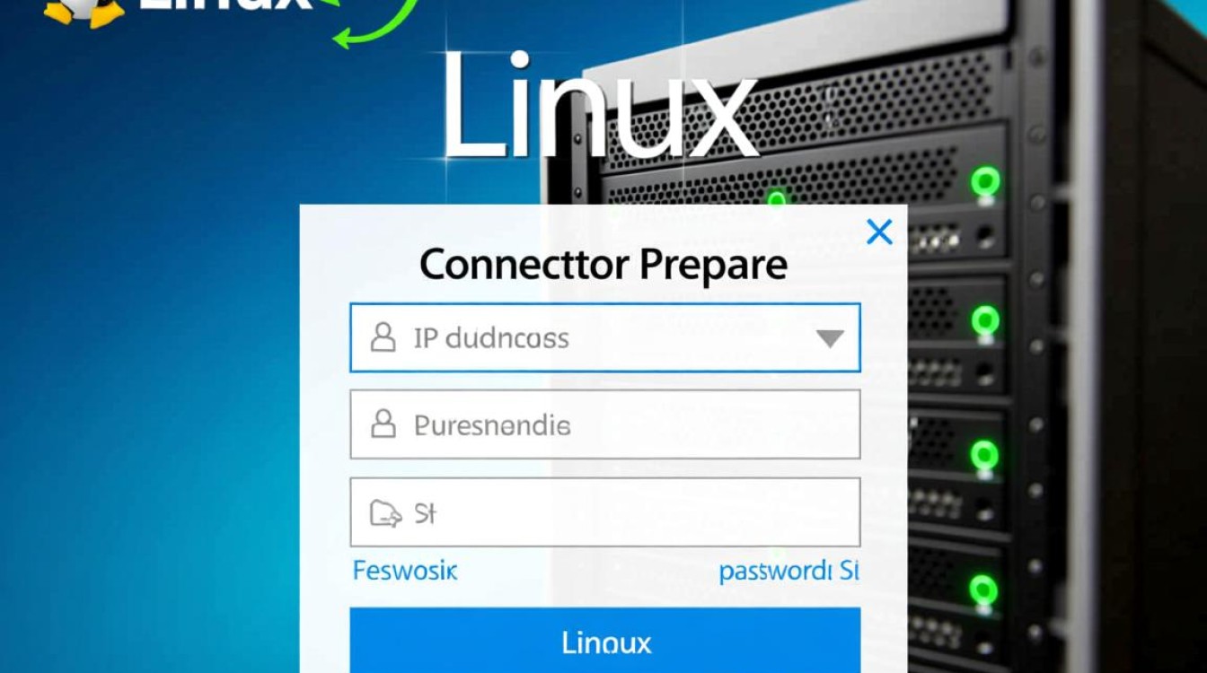 如何连接liux服务器？新手详细步骤教程。