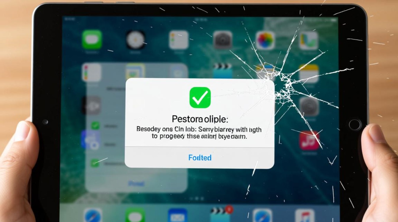ipad重置后报错 ipad重置后报错