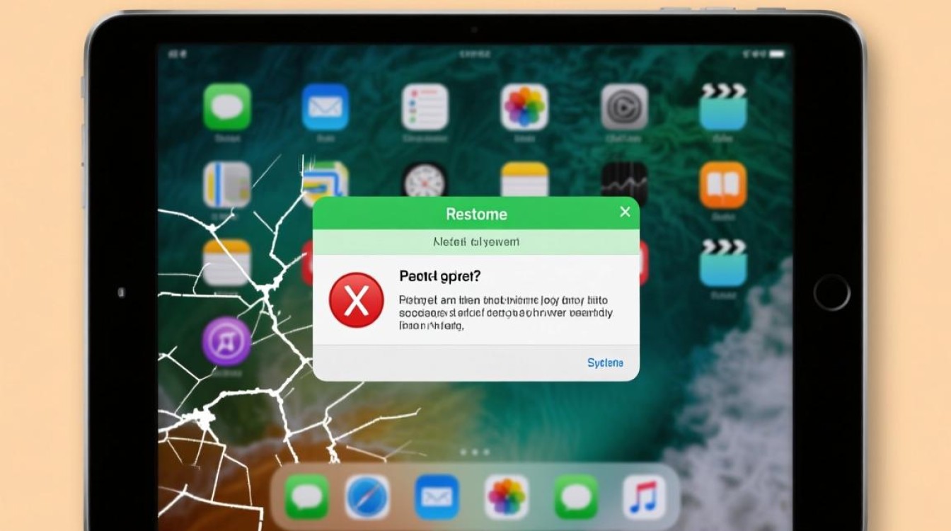 ipad重置后报错 ipad重置后报错