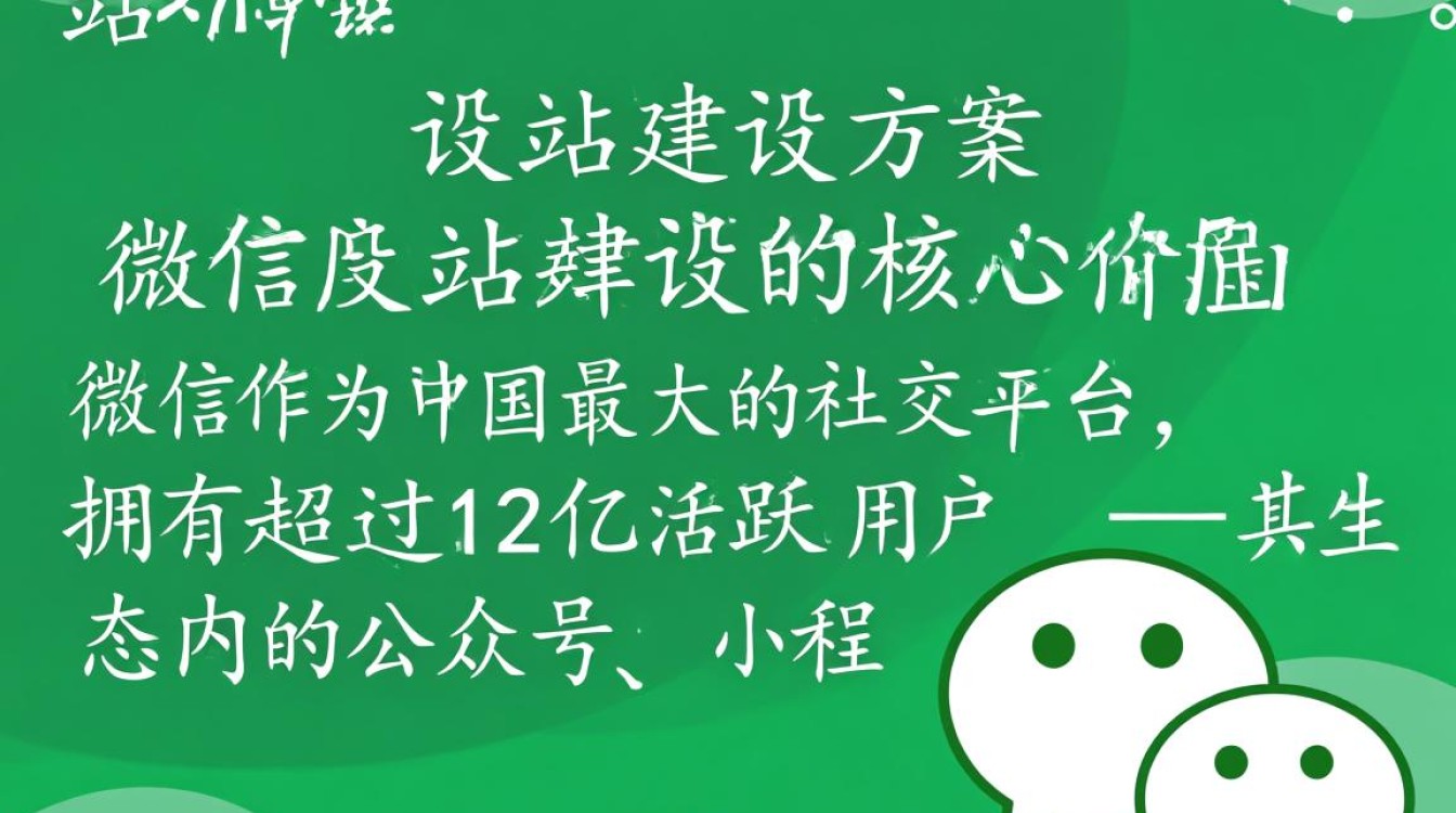 微信网站建设方案