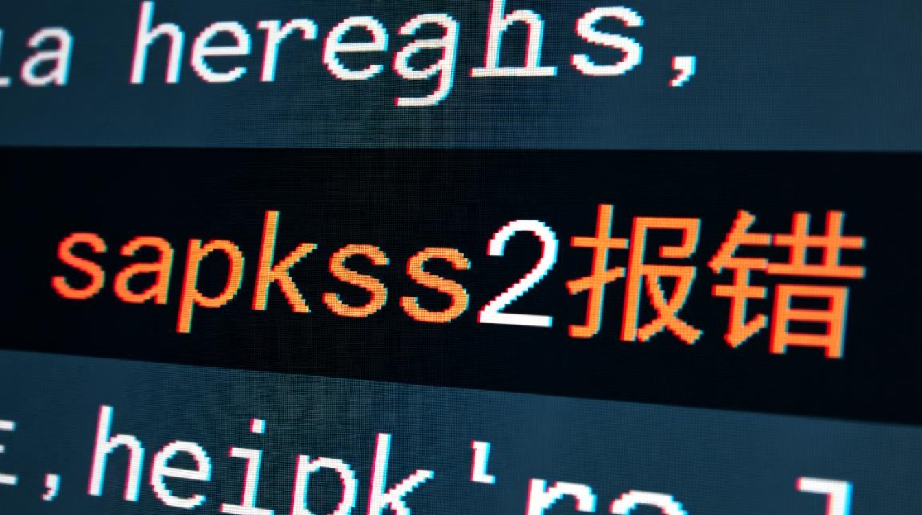 sapkss2报错是什么原因？如何快速解决？