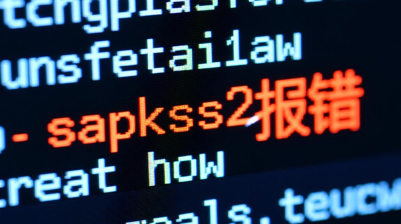sapkss2报错是什么原因？如何快速解决？