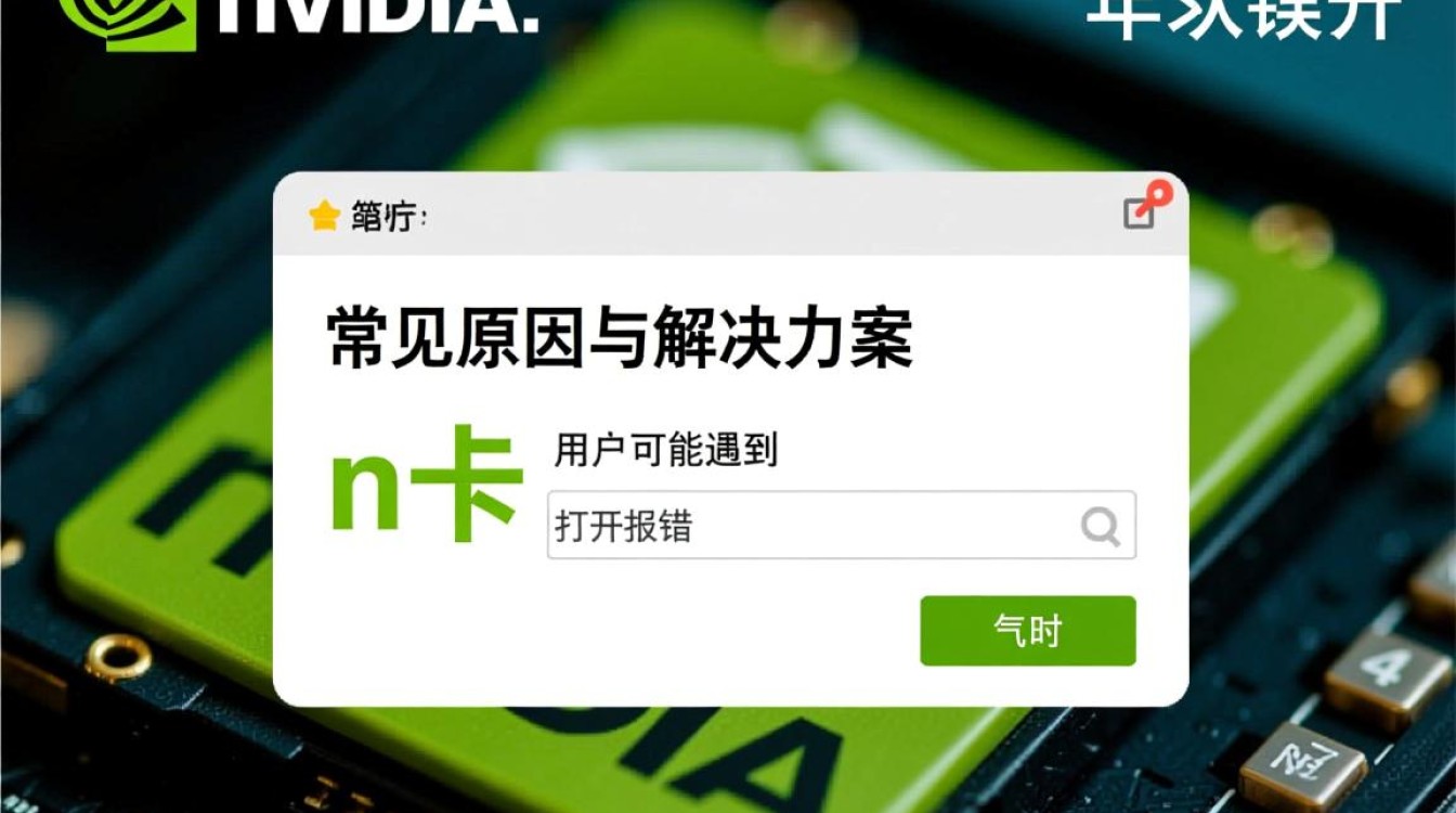 n卡打开报错怎么办?常见原因及解决方法有哪些? n卡打开报错怎么办?常见原因及解决方法有哪些?